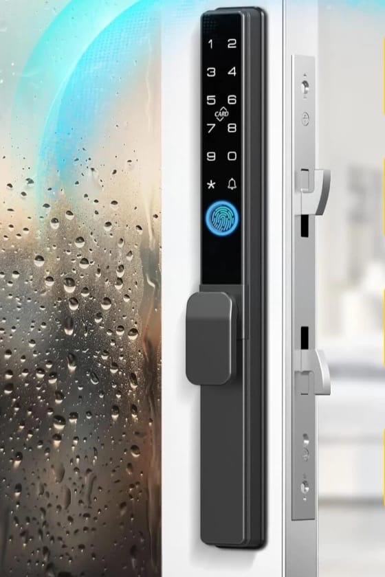 Outdoor smart lock with keypad
