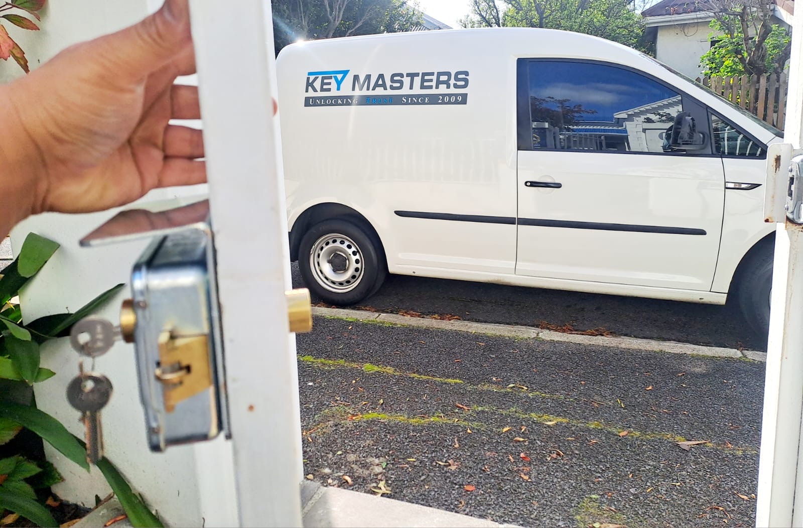 The Keymasters team on site